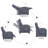 Maleah 25.59'' Wide Classic and Soft Padded PushBack Massage Recliner with Remote Control-119232345