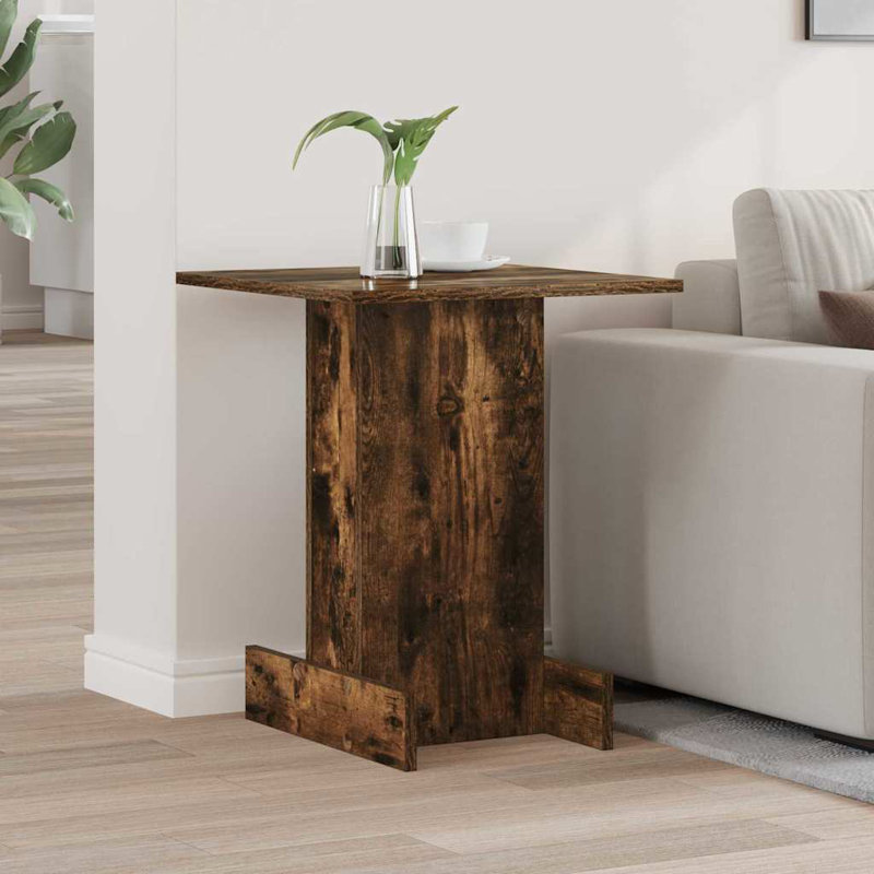 End Table, Smoked Oak