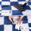 Tapis doux et antidérapant à rayures bleues et blanches, idéal pour le chevet, les chambres d'enfants et les salons.-2030541860-2030541887