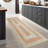 Soft Non-Woven Printed Rug with Intricate Geometric Patterns in Subtle Pastel Tones Perfect for Enhancing the Sophistication and Warmth of Any Living Space-127372572