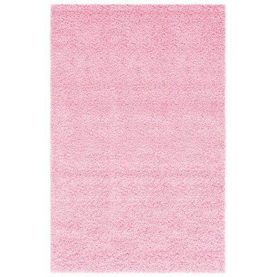 Sga-Athens Shag Performance Solid Color Rug