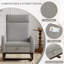 Chaise berçante avec repose-pieds Teedy-227987054