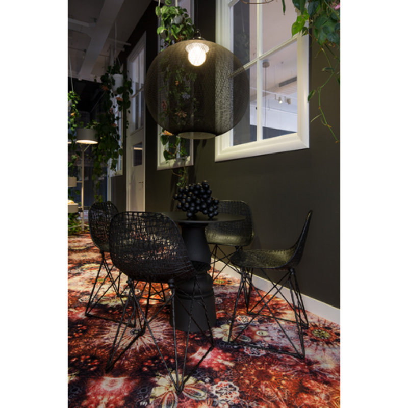 Round Dining Table, Black