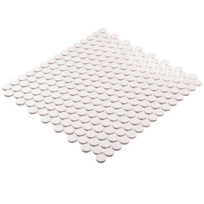 Stylish- Sweetpea 1" x 1" Porcelain Penny Round Mosaic Wall & Floor Tile