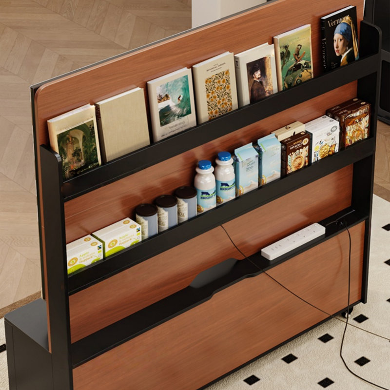 Meuble télé moderne et simple, H 59,06 po x L 59,06 po x l 15,75 po