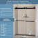 56"-60" W x 76" H Double Sliding Shower Door Frameless Soft-Closing with 5/16" (8mm) Tempered Glass Explosion-Proof Bypass Bathroom Sliding Door with 2 Towel Bars for Walk-in Shower, Matte Black