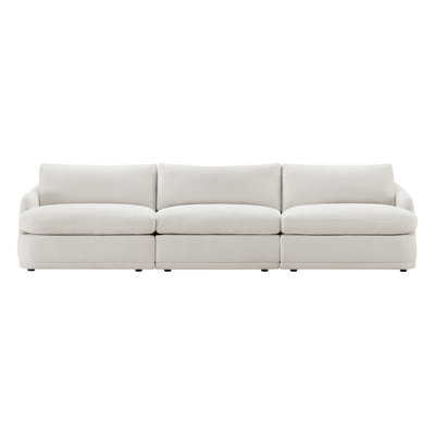 Seadrift 122" 3 - Piece Upholstered Modular Sofa