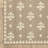 Tavraj Modern Fleur-de-Lis Tan, Beige Indoor/Outdoor Rug-942662913