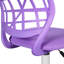Élégante chaise de bureau en filet avec hauteur réglable, siège respirant et dossier ergonomique-1859162555