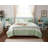 6 Piece Cotton Percale Quilt Set with Throw Pillows Full/Queen-130671628