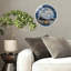 Horloge murale en verre 22 po