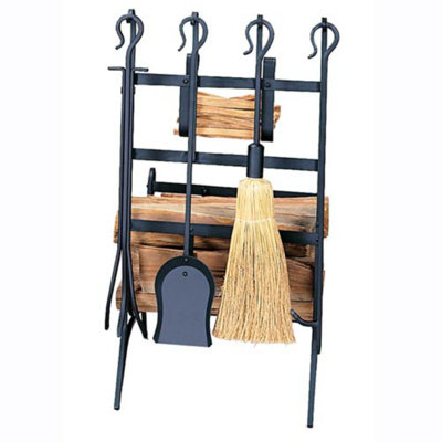 Sanford Iron Fireplace Tool Set