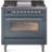 ILVE Nostalgie II Series 36 inch Dual Fuel Range with 6 Burners, Griddle (Glass Door)-98168253-124968149