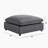 Cassandra Charcoal Fabric Ottoman-1931235596
