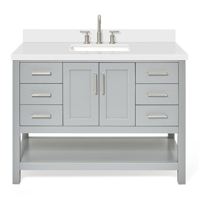 Magnolia Bath Vanity Rectangular Basin S049SWQ