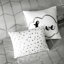 Housse de couette avec très grand motif géométrique argenté-119105351-119105349