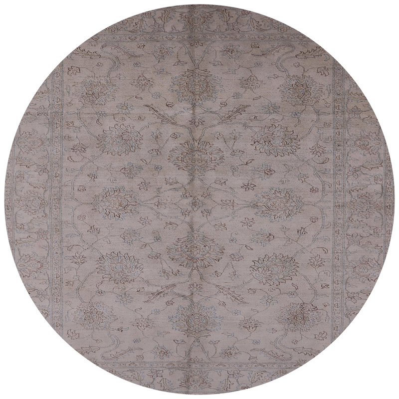 Tapis oriental gris Kint, Rond 6 pi