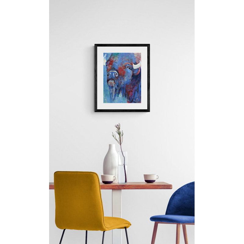 «Indomitable Spirit» par Dara Daniel, Toile encadrée noire, H 25 po x l 19 po x P 2 po