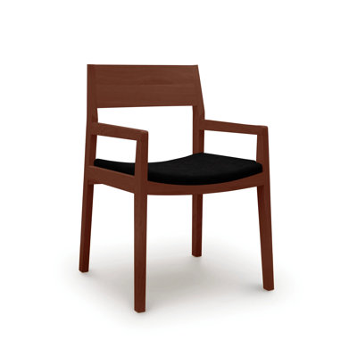 Iso Microsuede Arm Chair