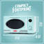 Nostalgie rétro 0,9 pi³ Pi. Four à micro-ondes, 800 watts-63646577