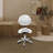 Marivelle Backed Adjustable Backrest Adjustable Height Stool-1622585942