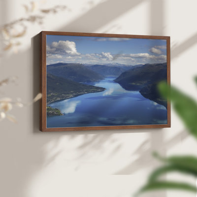 Crystal Reflection -Framed Print - Restickable