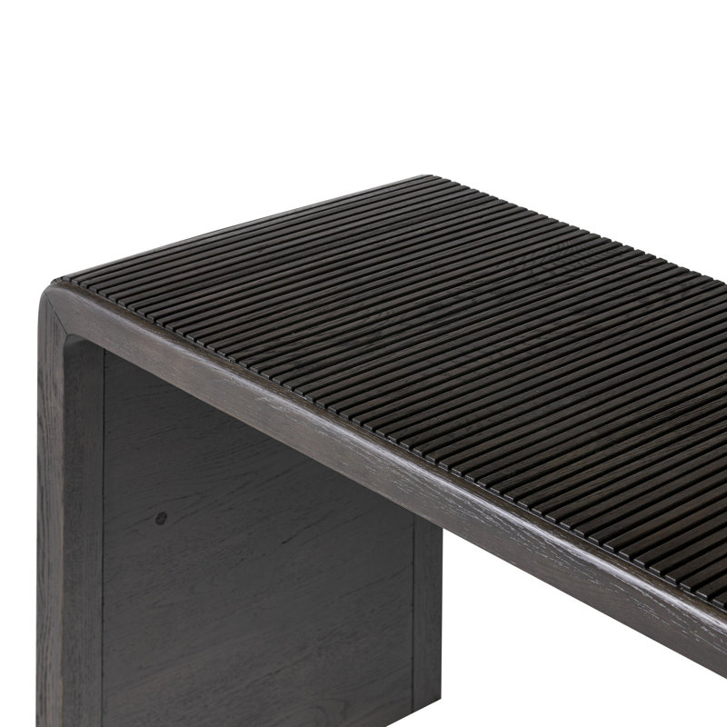 LEO 80'' W Console Table, Black
