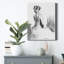 Soft Silhouette I - Impression sur toile tendue-815171485