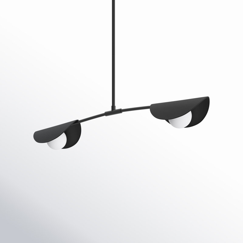 Gamora 2 - Light Unique/Statement Pendant, Matte Black