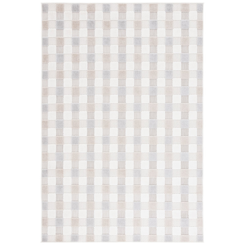 Tapis géométrique Khrystina, Rectangle 9 pi 2 po x 12 pi