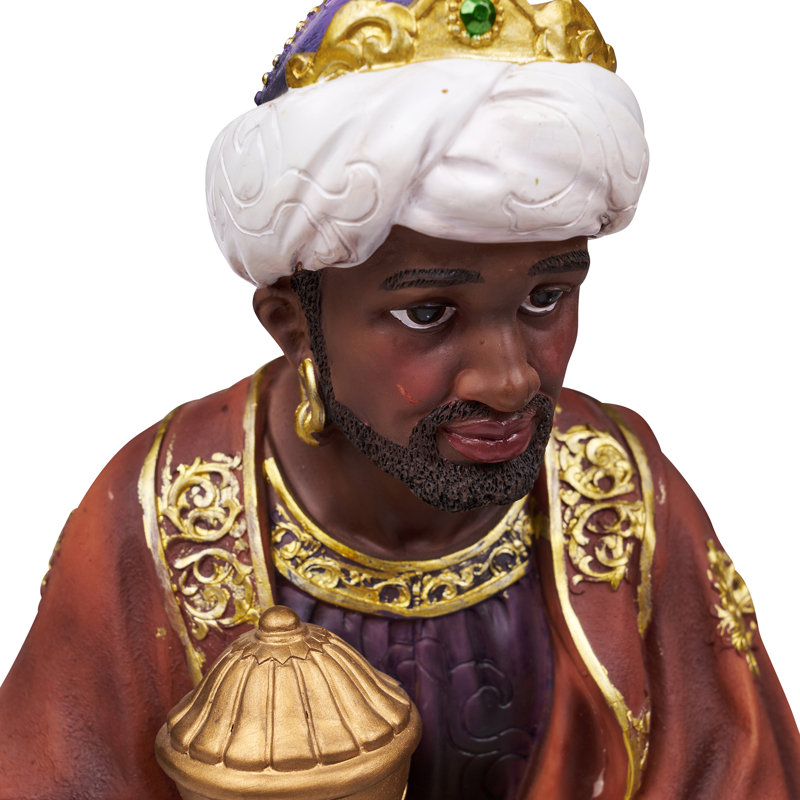 Ensemble de 3 figurines traditionnelles des sages