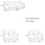 Italian comfortable simple business sofa set