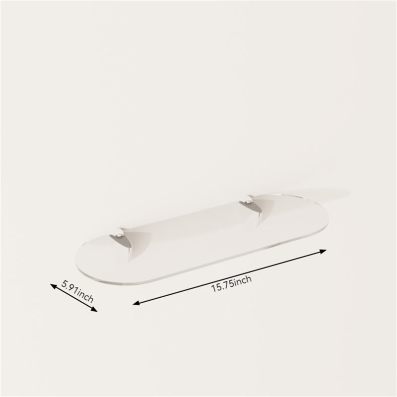 Codero Floating Shelf, 0.50" H x 15.75" W x 5.91" D