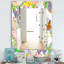 Miroir mural bohémien et éclectique papillons-40099229