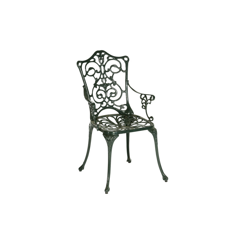 Vanegas Patio Dining Armchair, Green