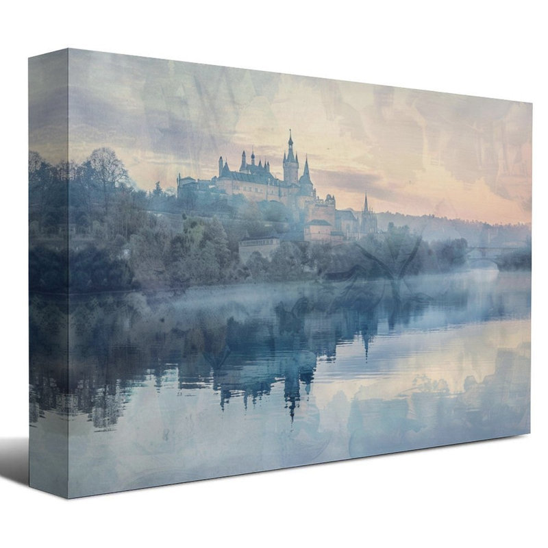 Art mural encadré 16 "x 24" avec cadre en bois, prêt à être accroché, 16 po x 24 po