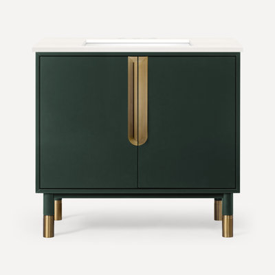 Islamorada 36" Vanity With Quartz Stone Vanity Top