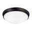 Plafonnier encastré 3 lumières 14 po -167519247