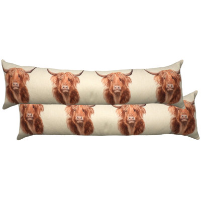 Animal Print Bolster Cushion