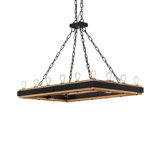 45" Long Dowling 16 Light Oblong Chandelier