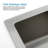 33"X19" Embedded Double Bowl Kitchen Sink, Undermount Handmade Sink in Brushed