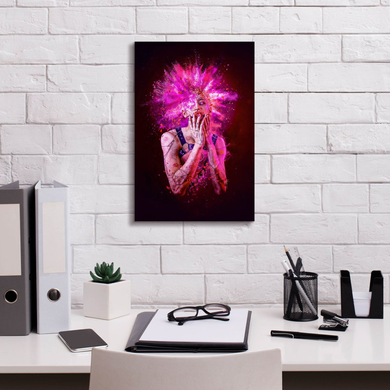 «Lust - Paradise Lost Seven Mortly Sins» par Mario Sanchez Nevado, art mural sur toile, H 18 po x l 12 po x P 0,75 po