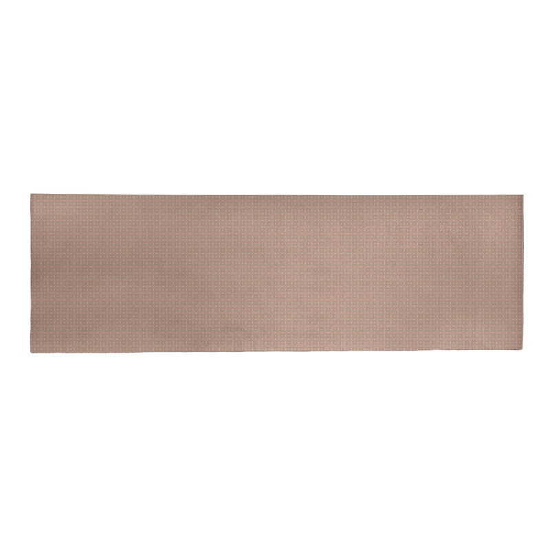 Tapis de zone brune napperon, Tapis de couloir 2 pi 6 po x 8 pi