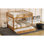 Lit superposé en bois avec lit gigogne simple TG