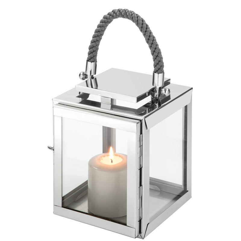 Lantern, 23cm H x 18cm W x 18cm D