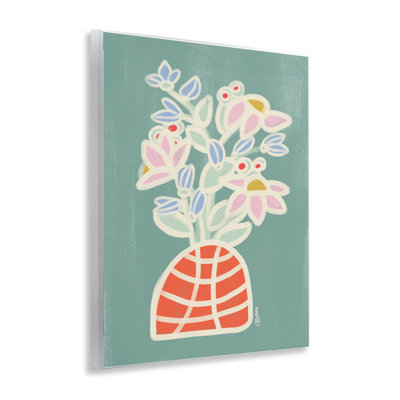 Plaque murale Bryce Flower Bouquet, design par Beki Marquardt
