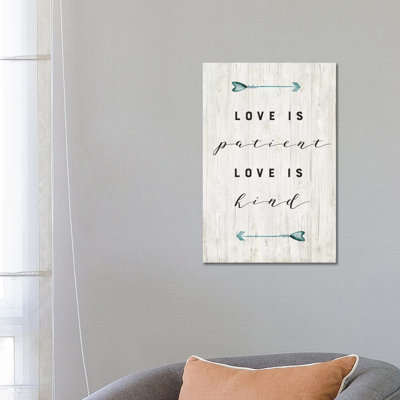 Love Is by Amanda Murray - Print on Canvas