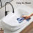 Topcraft 23.6"×16.9" White Rectangular Vessel Bathroom Ceramic Sink