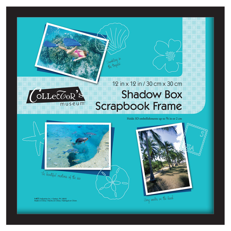Crain Wood Matte Shadow Box Picture Frame