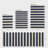 Cottage Stripes Navy Blue Standard 2x3 Washable Rug-1715169228